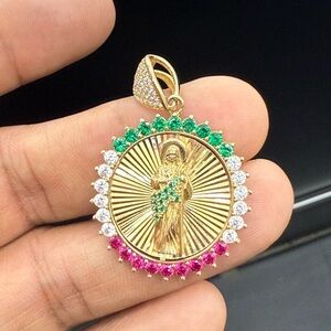 10kt Real gold saint jude